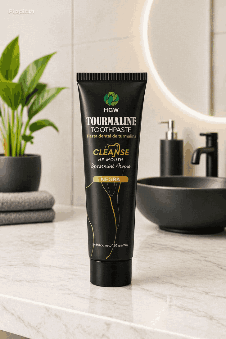 Tourmaline Toothpaste Negra