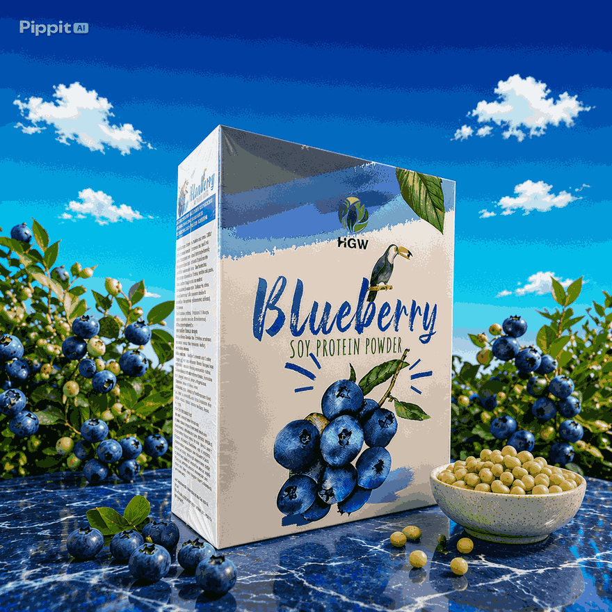 Blueberry Soy Protein Powder